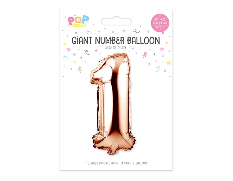 Wholesale Gold Number Balloons