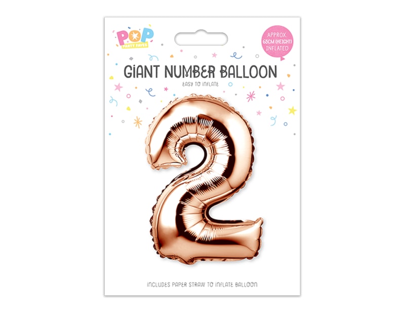 Wholesale Gold Number Balloons