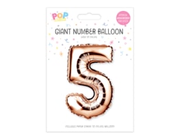 Wholesale Gold Number Balloons