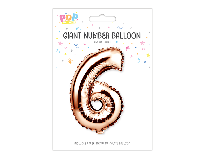 Wholesale Gold Number Balloons