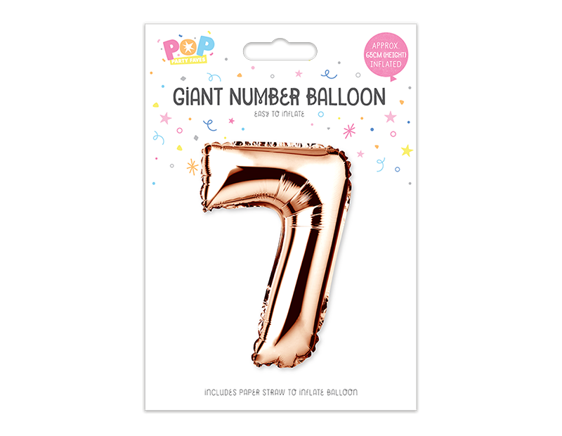 Wholesale Gold Number Balloons