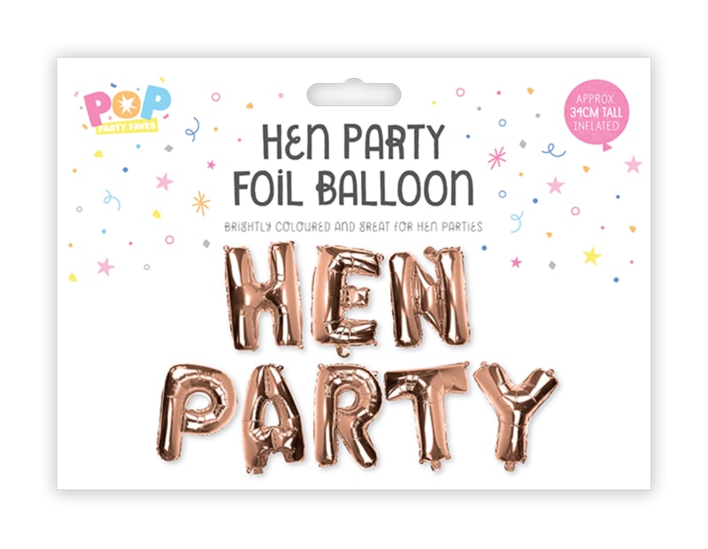 Wholesale Hen Party Foil Balloons | Gen Imports