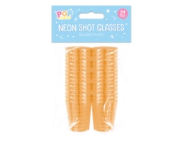 Wholesale Neon Shot Glasses 24pk