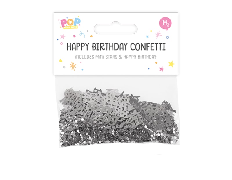 Wholesale Metallic Happy Birthday Confetti