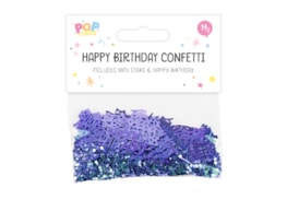 Wholesale Metallic Happy Birthday Confetti