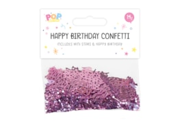 Wholesale Metallic Happy Birthday Confetti