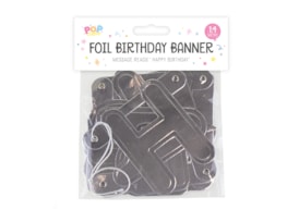 Wholesale Metallic Happy Birthday Foil Banner 1.4M | Gem imports Ltd