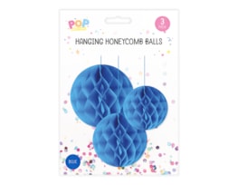 Wholesale Honeycomb Hanging Decoration 3pk | Gem imports Ltd