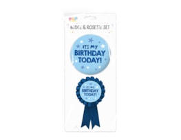 Wholesale Birthday Party badge set 2 piece