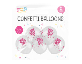 Wholesale Confetti Balloons 5pk