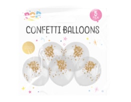 Wholesale Confetti Balloons 5pk