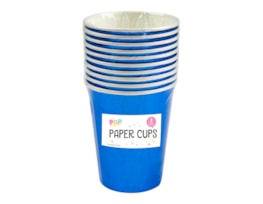 Wholesale Metallic Paper Cups 8Pk PDQ