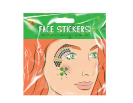 Wholesale St. Patrick's Day Face Sticker