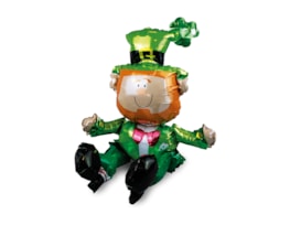 Wholesale St Patricks Day Sitting Leprechaun Balloon 22"| Gem imports Ltd