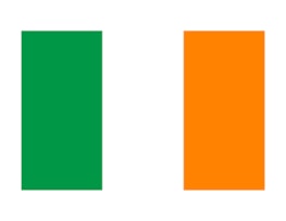 Wholesale Irish Fabric Flag 76 x 50cm