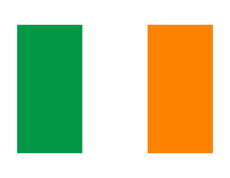 Wholesale Irish Fabric Flag 76 x 50cm