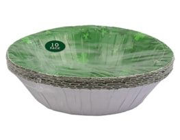 Wholesale St Patricks Day Paper bowls 16.5cm 10pk