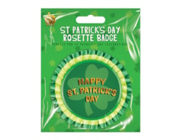 Wholesale St Patricks Day rosette Badge