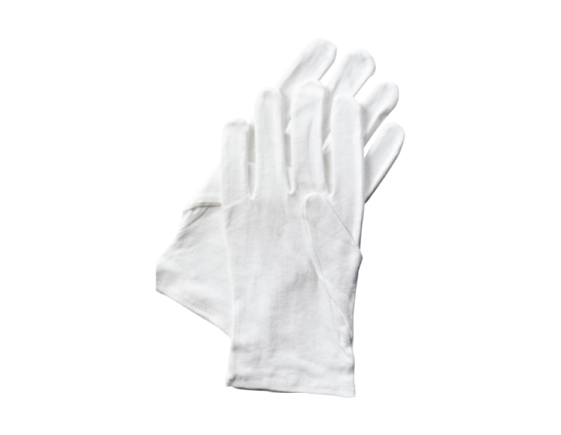 White Cotton Gloves