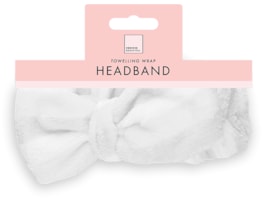 Wholesale Toweling Bow Wrap Headband