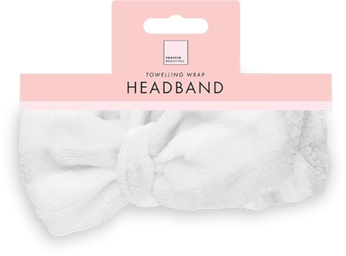 Wholesale Toweling Bow Wrap Headband