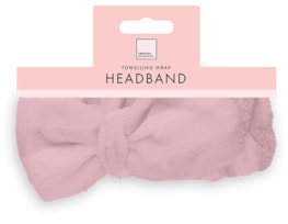 Wholesale Toweling Bow Wrap Headband