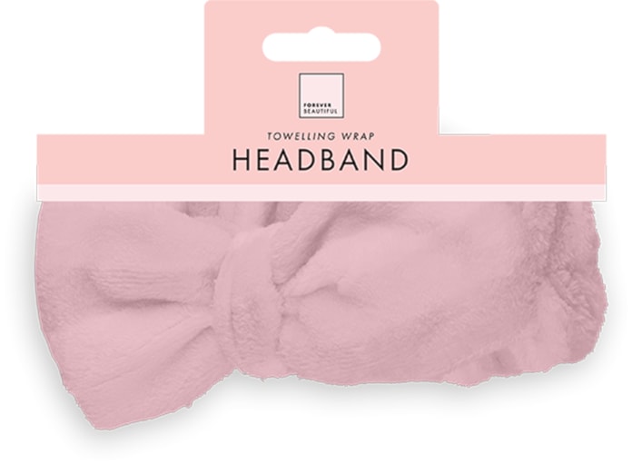 Wholesale Toweling Bow Wrap Headband