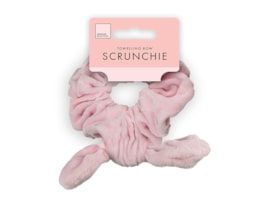 Wholesale Toweling Bow Scrunchie