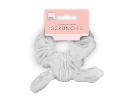 Wholesale Toweling Bow Scrunchie