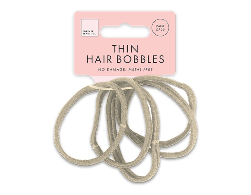 Wholesale Thin Rolled Hair Bobbles