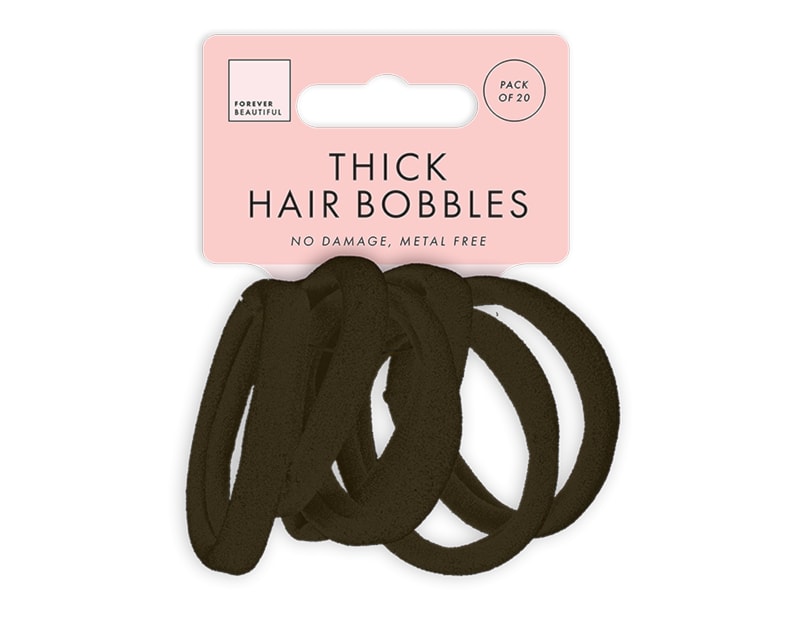 Wholesale Large Thick Rolled Hair Bobbles