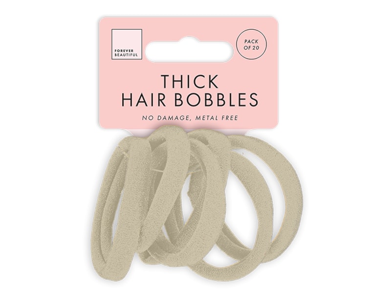 Wholesale Large Thick Rolled Hair Bobbles