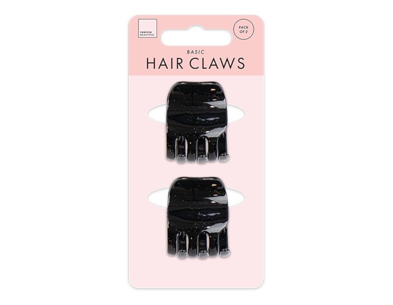 Wholesale Small Hair Claws 2pk