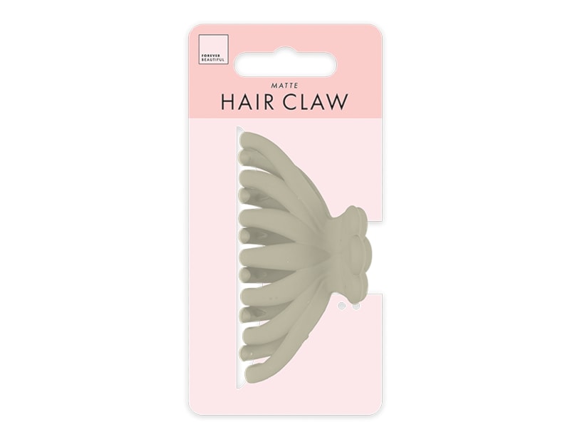 Wholesale Rounded Matte Hair Claw Clip