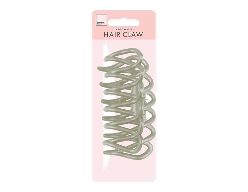 Wholesale Large Matte Hollow Hair Claw Clip