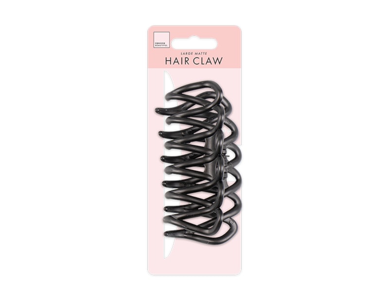 Wholesale Large Matte Hollow Hair Claw Clip