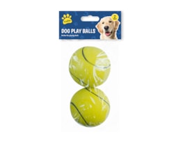 Wholesale Rubber Play Ball 2pk