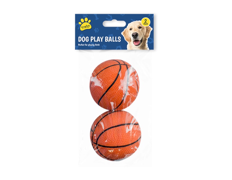 Wholesale Rubber Play Ball 2pk