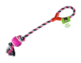 Wholesale Rope Dog Tugger Toy With Ball