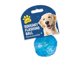 Flashing and Squeaky Play Ball