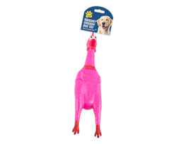 Squeaky Chicken Dog Toy