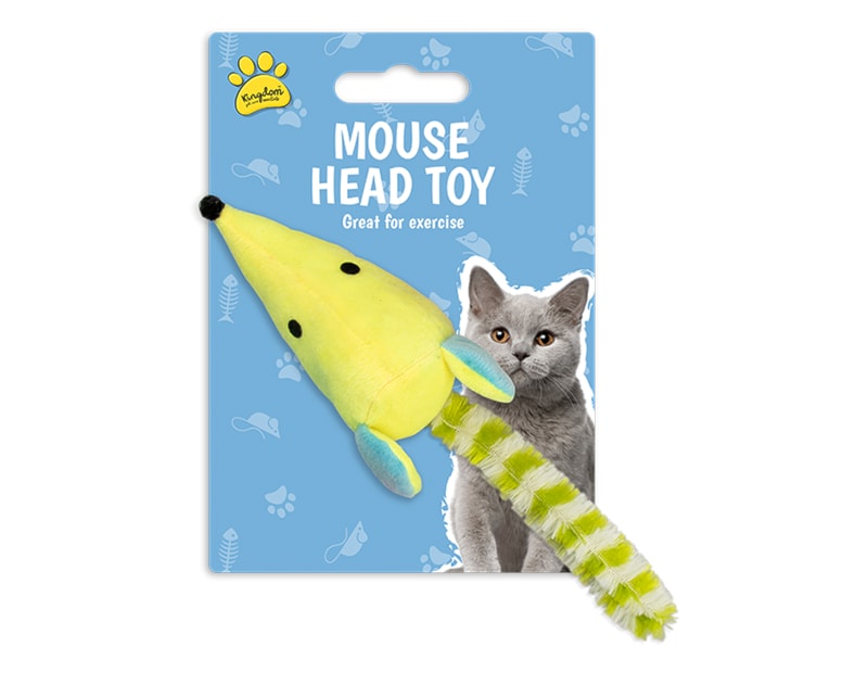 Wholesale Mouse Head Cat Toy