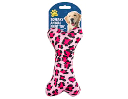 Wholesale Animal print squeaky dog toy | Gem imports Ltd.