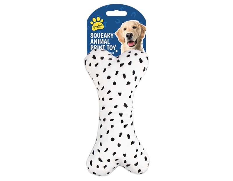 Wholesale Animal print squeaky dog toy | Gem imports Ltd.