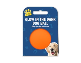 Wholesale glow in the dark dog ball