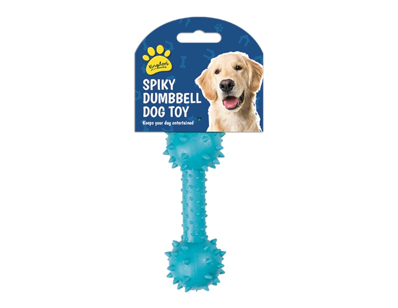 Wholesale Spikey Dumbbell dog toy| Gem imports Ltd