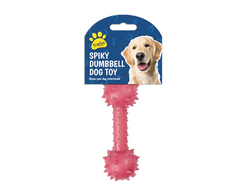 Wholesale Spikey Dumbbell dog toy| Gem imports Ltd