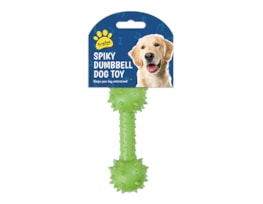 Wholesale Spikey Dumbbell dog toy| Gem imports Ltd