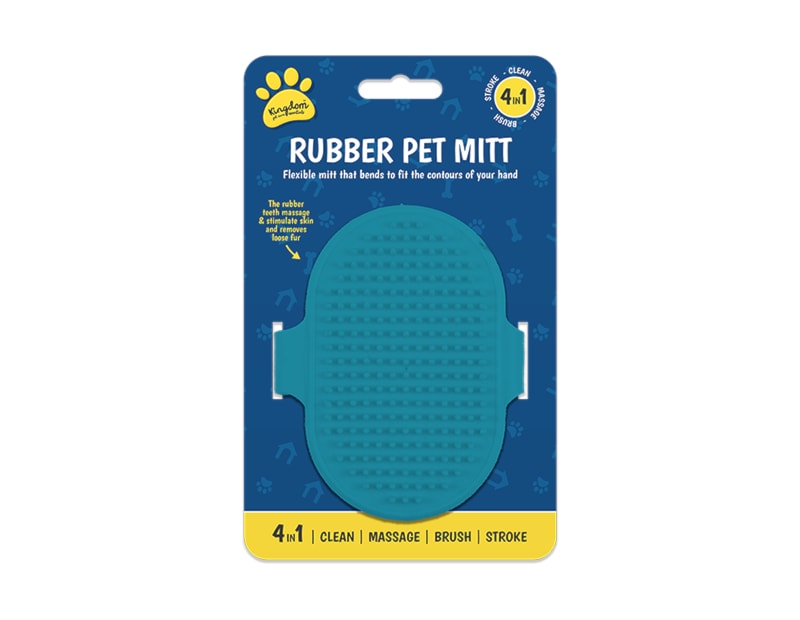 Wholesale 4-in1 rubber pet mitt