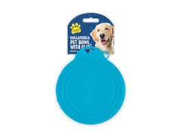 Collapsible Pet Bowl With Clip 15cm